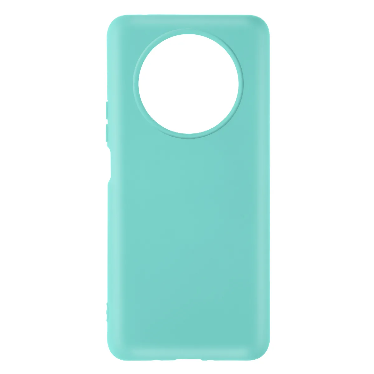Avizar Turquoise Coque Honor Magic 4 Lite Silicone Semi-Rigide Soft-Touch Fine