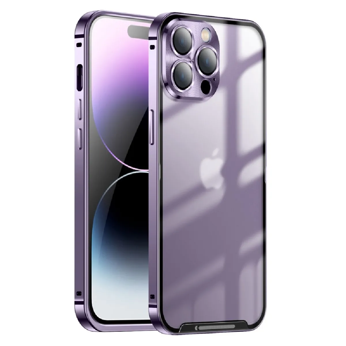 Générique Violet Coque Bumper Apple Iphone 14 Pro