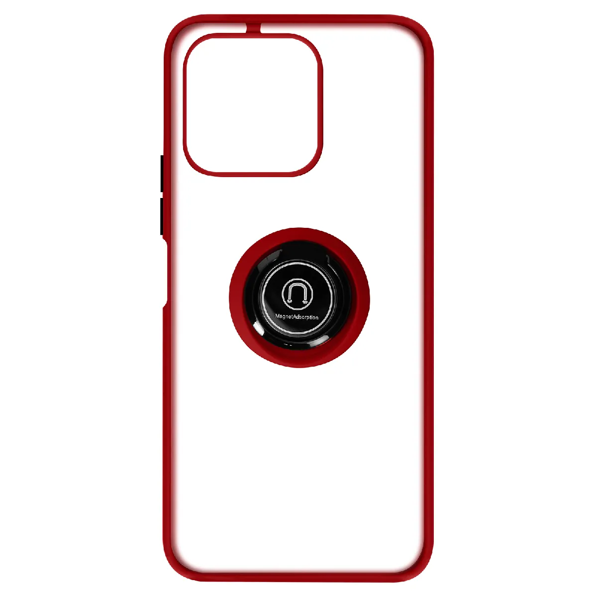 Avizar Rouge Coque Pour Honor 70 Lite, X8 5G Et X6 Bague Métallique Support Vidéo