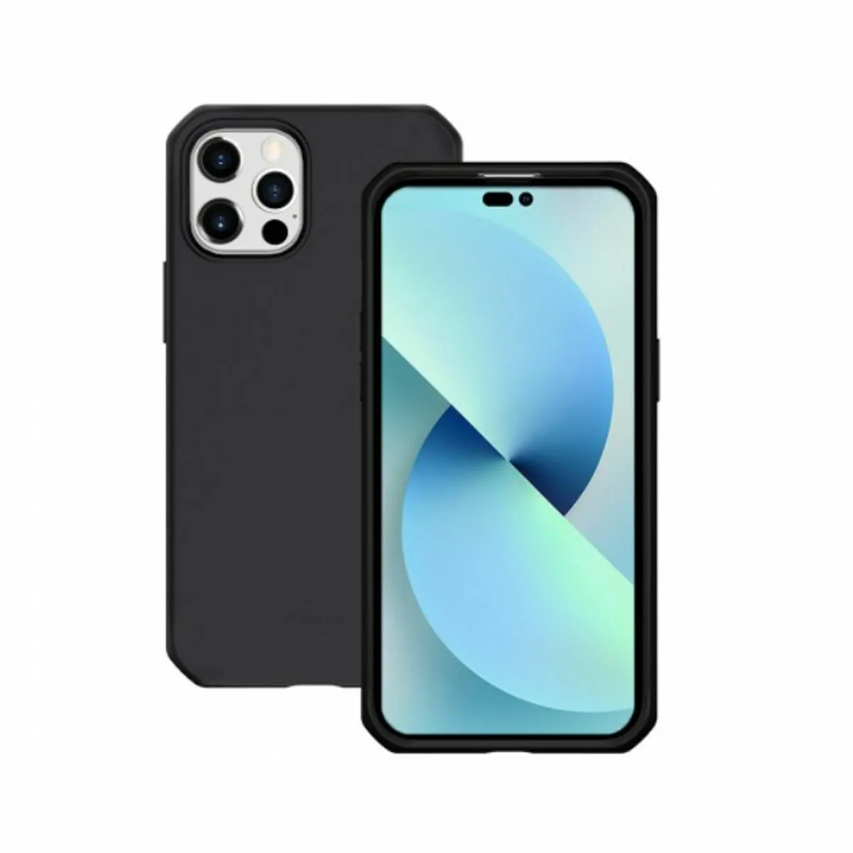 Mobilis Noir Coque Antichoc Spectrum Apple Iphone 14 / 13