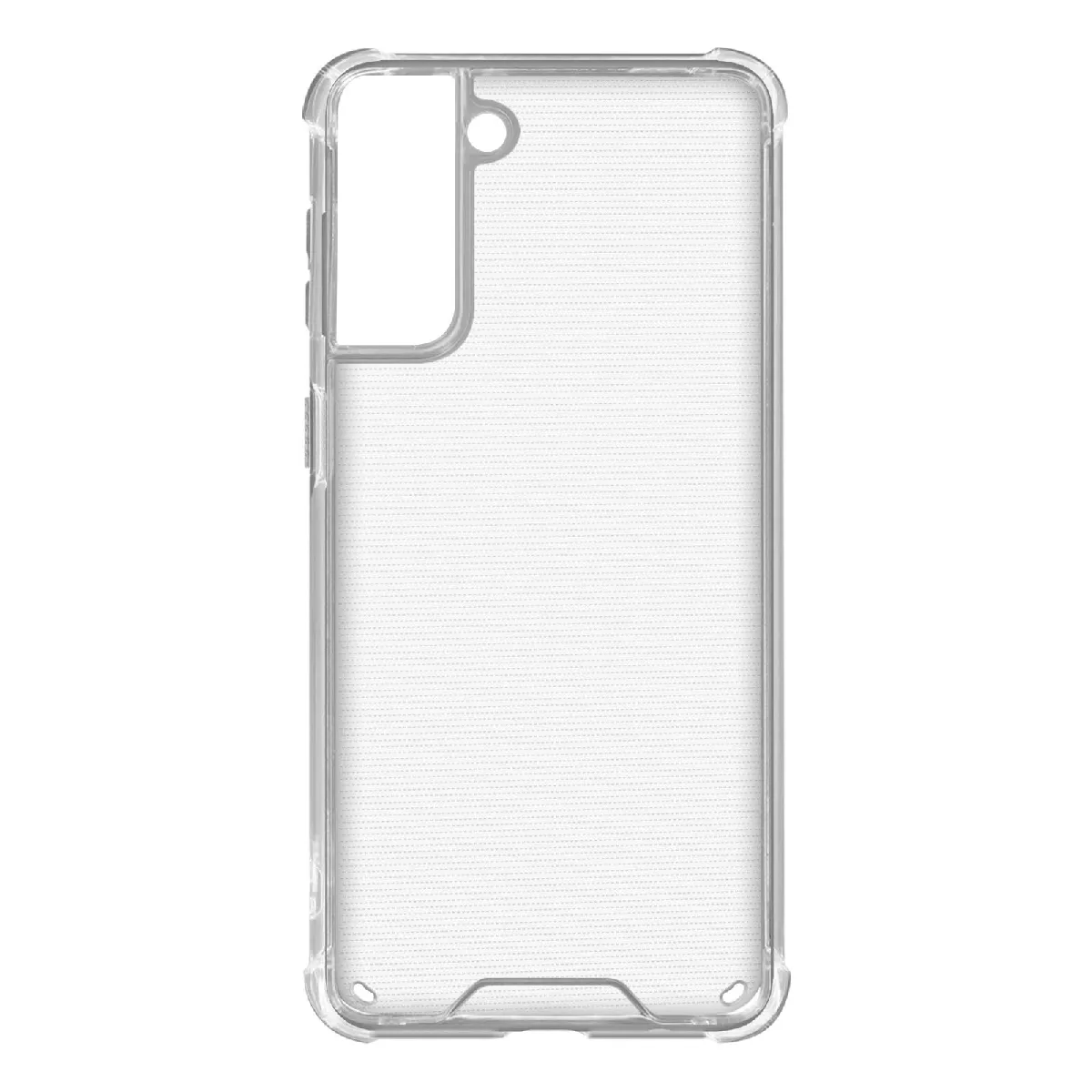 Avizar Coque Samsung Galaxy S21 Flexible Antichoc Coins Bumper Transparent