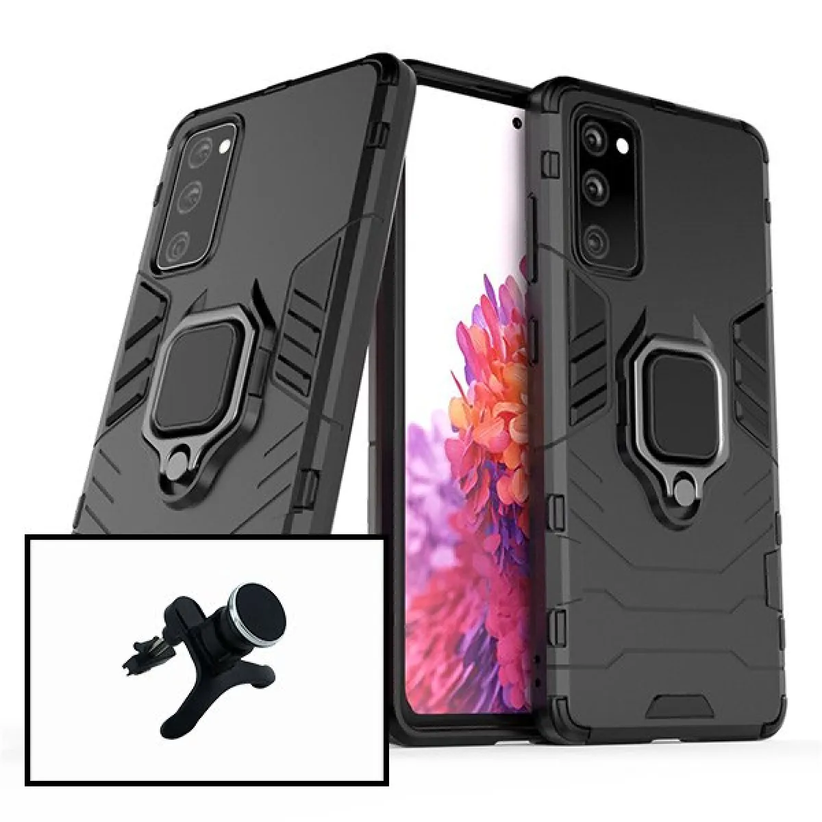 PHONECARE  Kit Coque Military Defender - Pour Samsung Galaxy S21