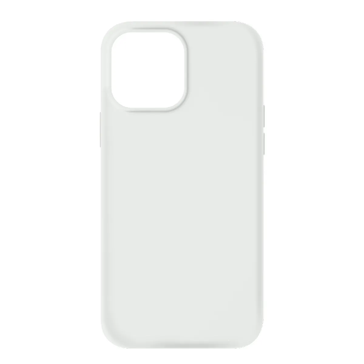 Avizar Blanc Coque Iphone 13 Pro Max Silicone Soft-Touch