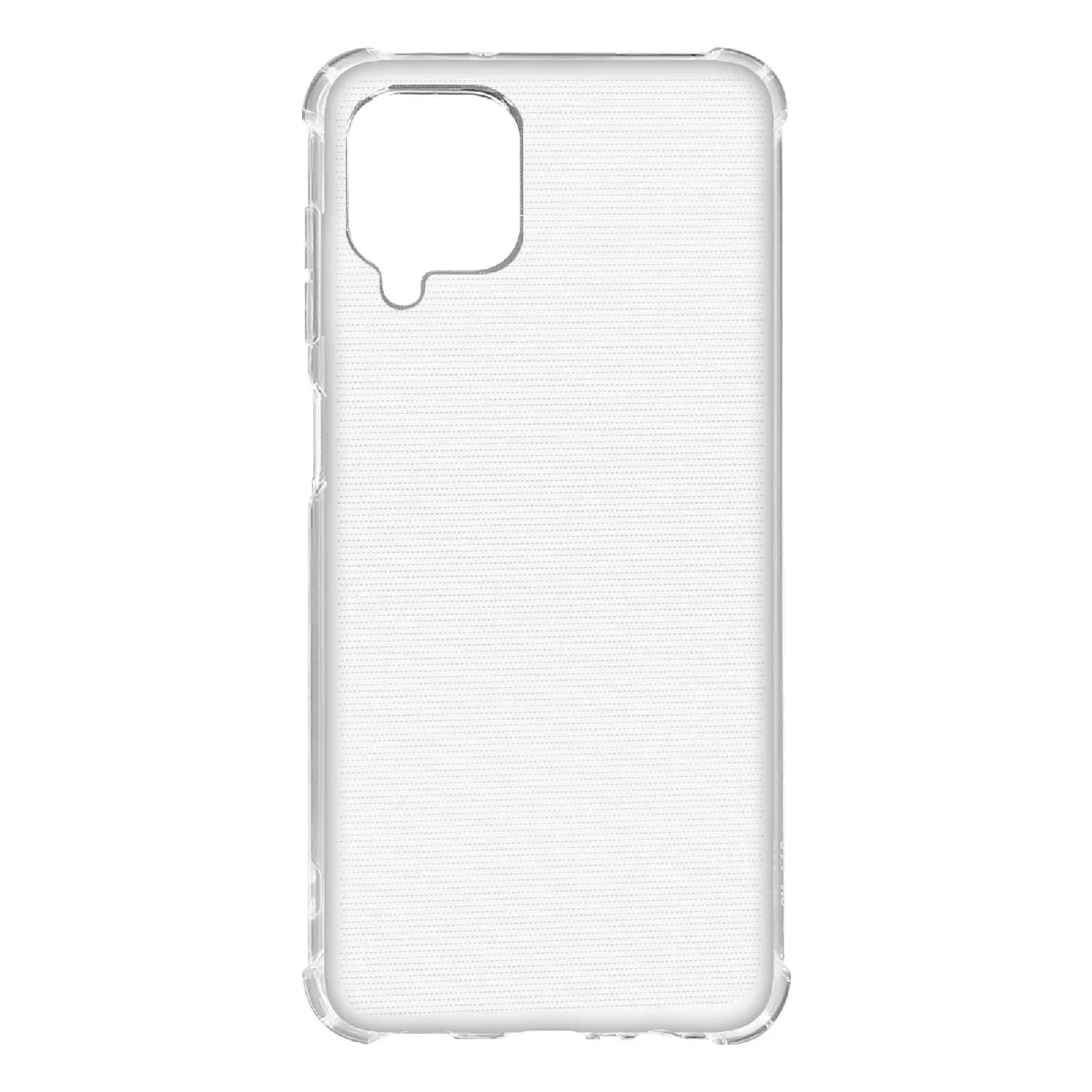 Avizar Coque Samsung Galaxy A12 Flexible Antichoc Coins Bumper Transparent