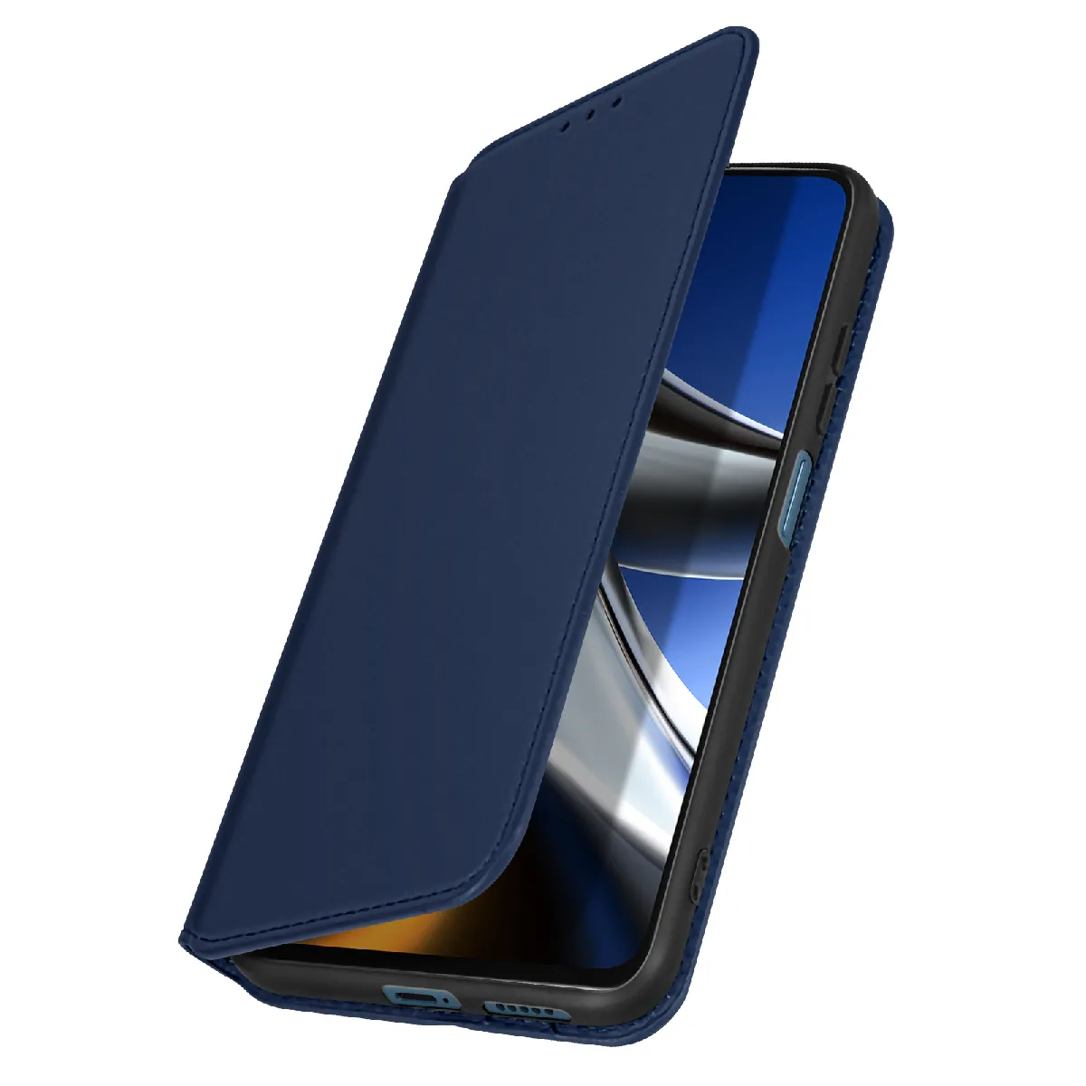 Avizar Bleu Etui Pour Poco X4 Pro 5G Nuit