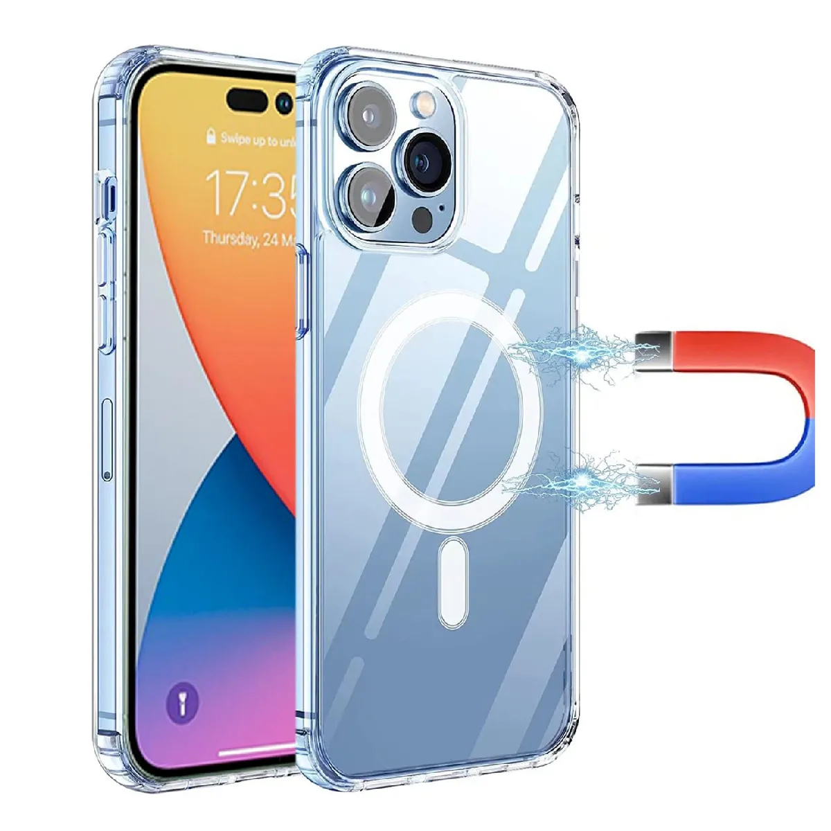 Xeptio Coque Iphone 14 6.1" - Transparente