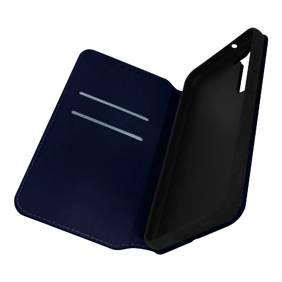Avizar Bleu Housse Pour Samsung Galaxy S23 Plus Clapet Porte-Carte Support Vidéo