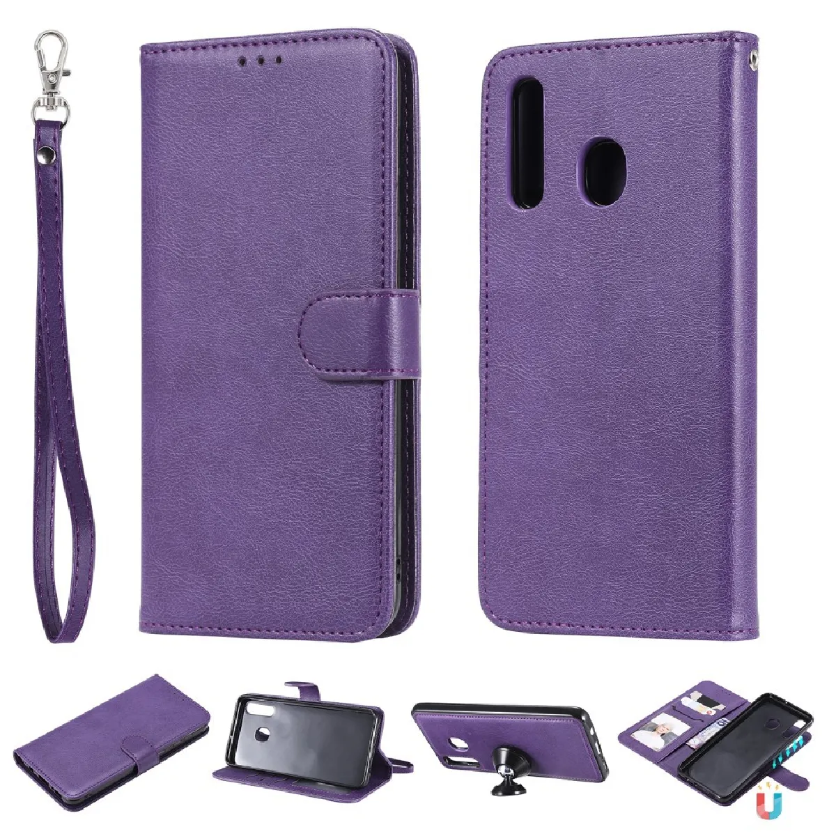 Générique Violet Etui Samsung Galaxy A50/A30/A20