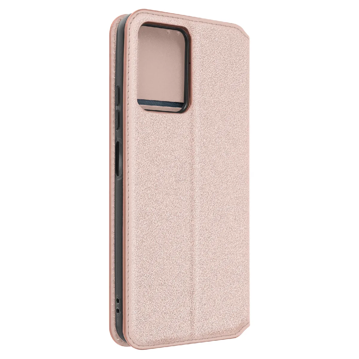 Avizar Rose Étui Pour Redmi Note 12 4G Clapet Magnétique Porte-Carte Support Vidéo