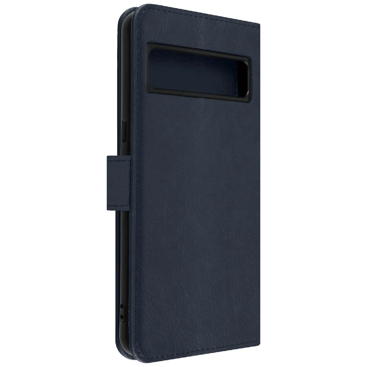 Avizar Bleu Étui Pour Google Pixel 8 Pro Clapet Portefeuille Fonction Support Vidéo