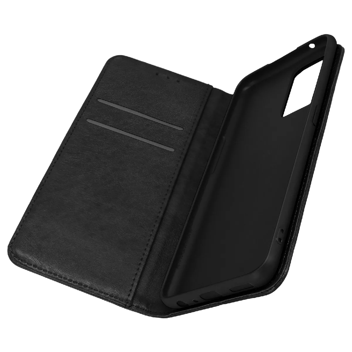 Avizar Noir Housse Oppo Find X5 Lite Portefeuille
