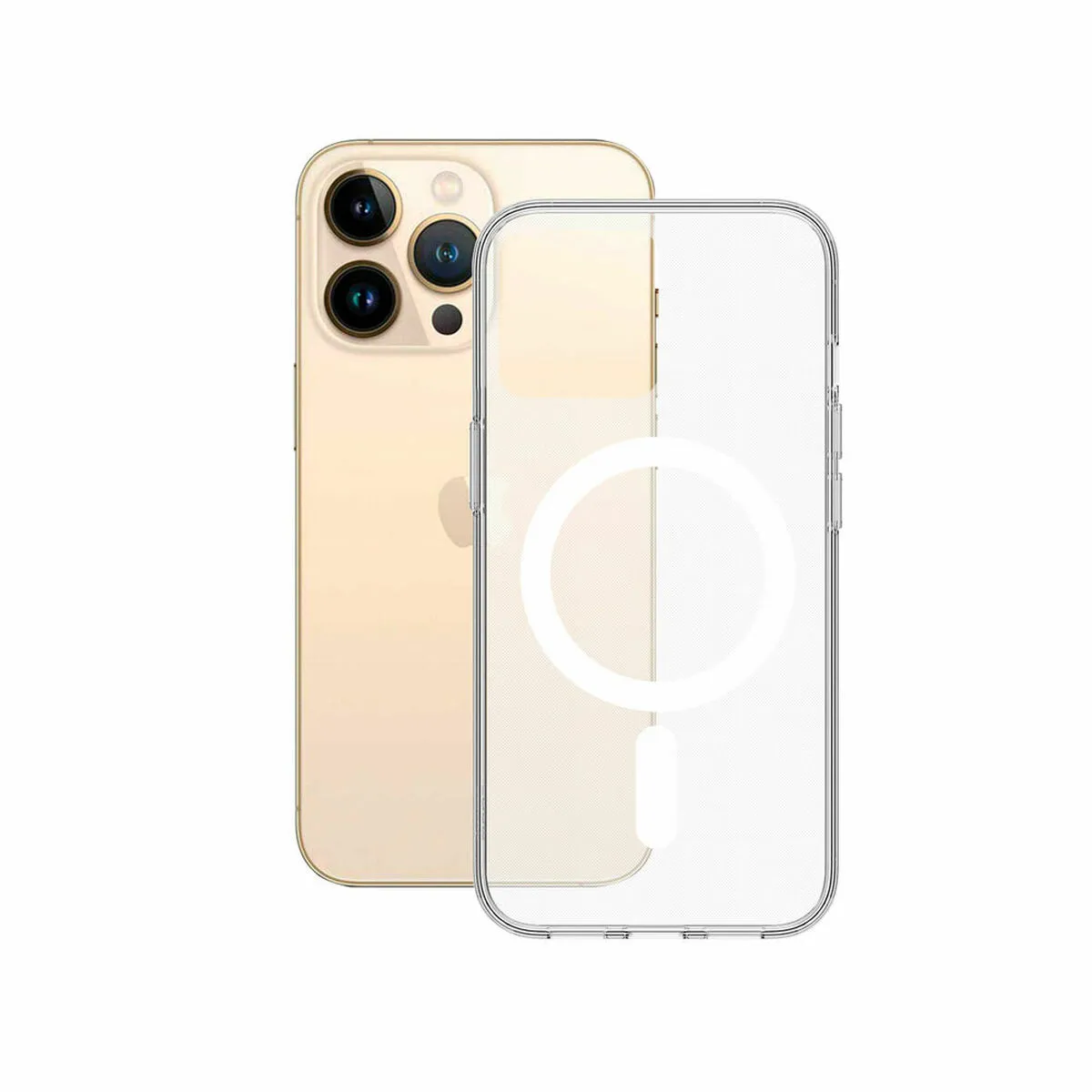 KSIX  Flex Magcharge Iphone 13 Pro Max Cover Clair