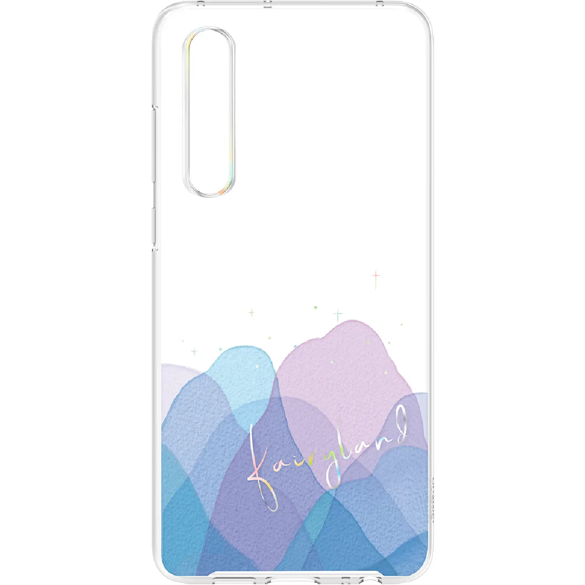 Huawei Coque Transparente Pastel Fairyland P30 - vue 5