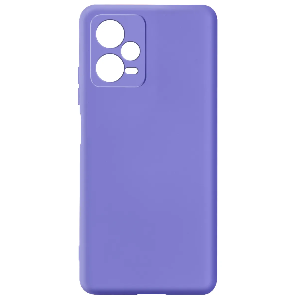 Avizar Violet Coque Pour Xiaomi Redmi Note 12 5G Semi-Rigide Soft-Touch Fast Cover