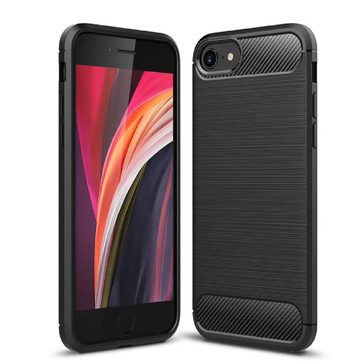 Xeptio Coque En Fibre De Carbone Apple Iphone Se 2020