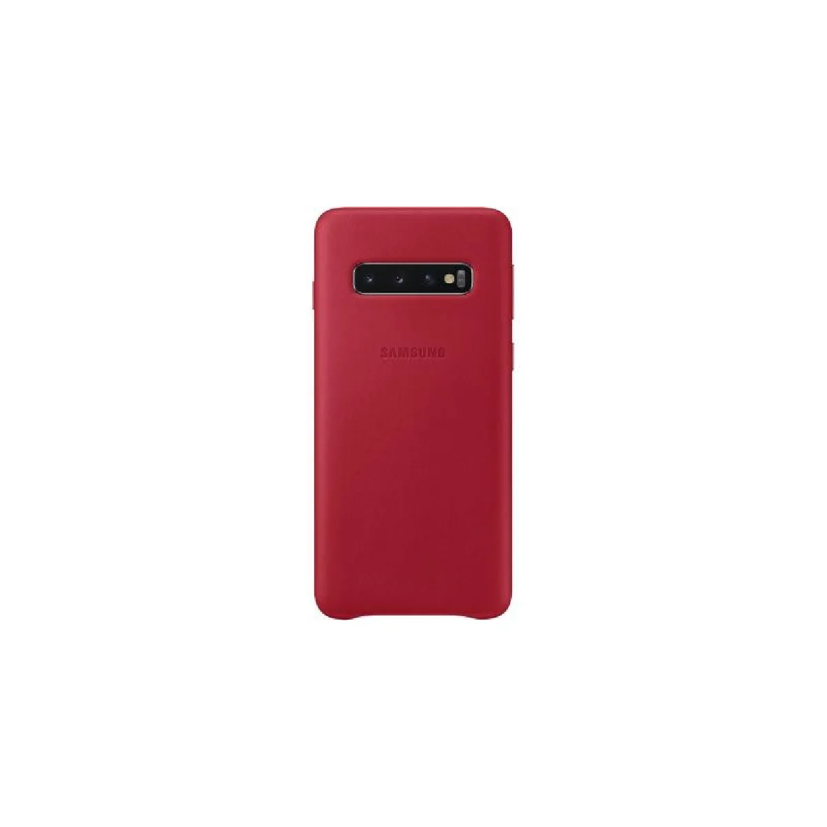 Samsung Rouge Coque Cuir Pour Galaxy S10 - Image 2