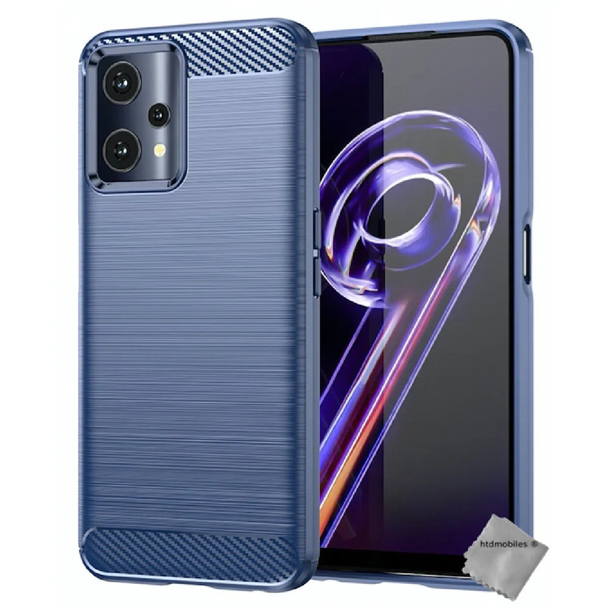 Htdmobiles Bleu Coque Realme 9 Pro 5G