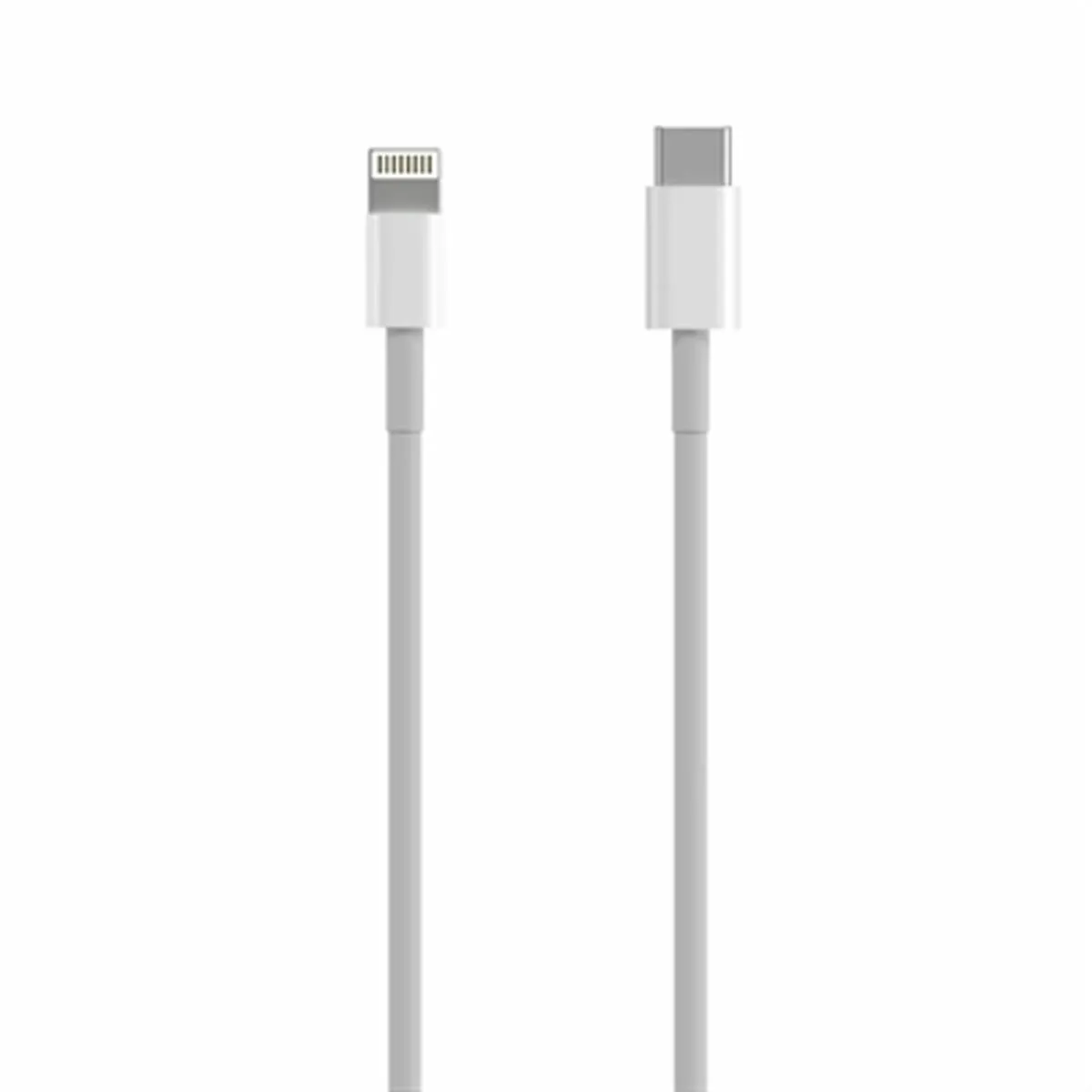 AISENS  C&acirc;ble USB-C vers Lightning 50 cm - Blanc