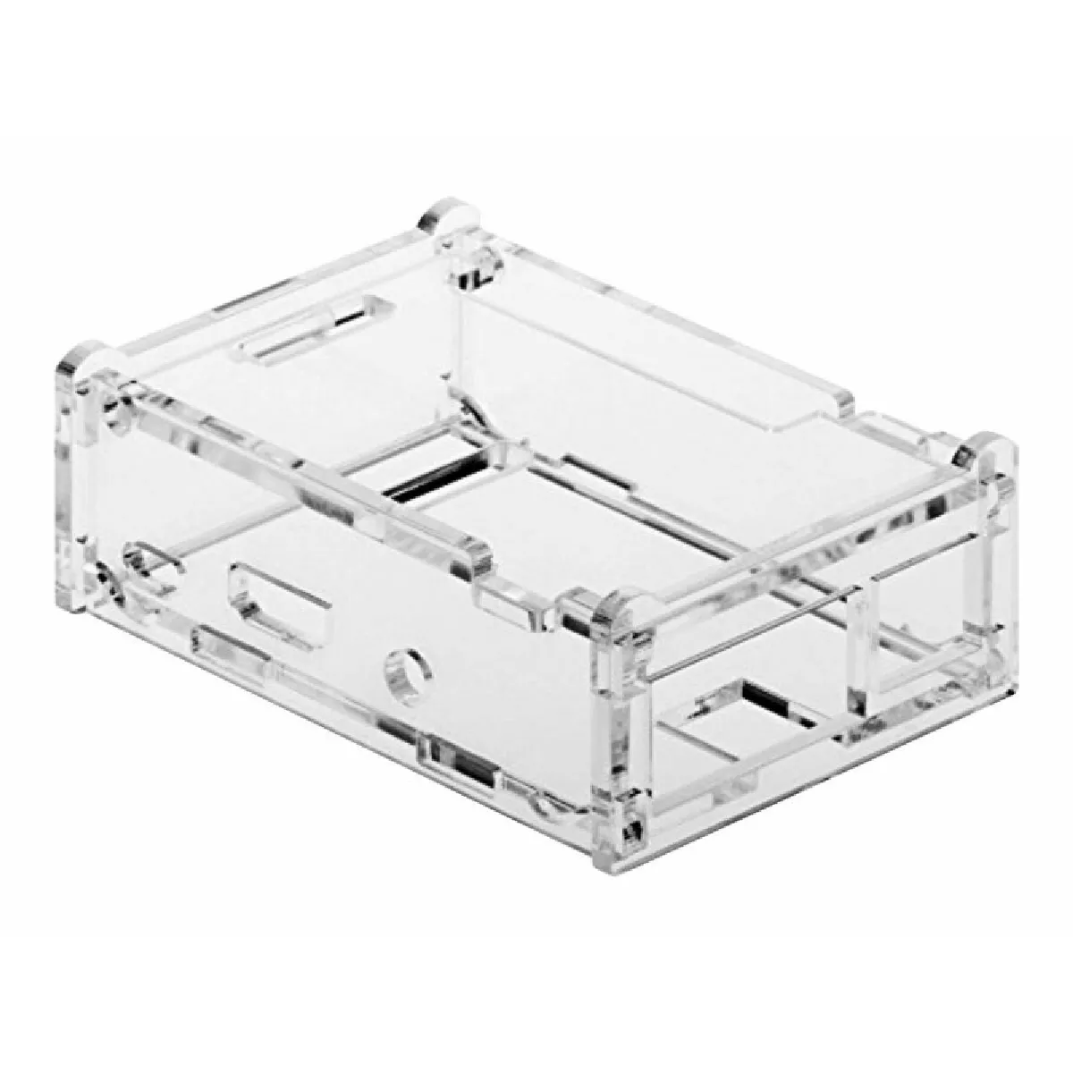 Raspberry - Boîtier pour Raspberry Pi Model B+ - Acrylique - Transparent - Image 3