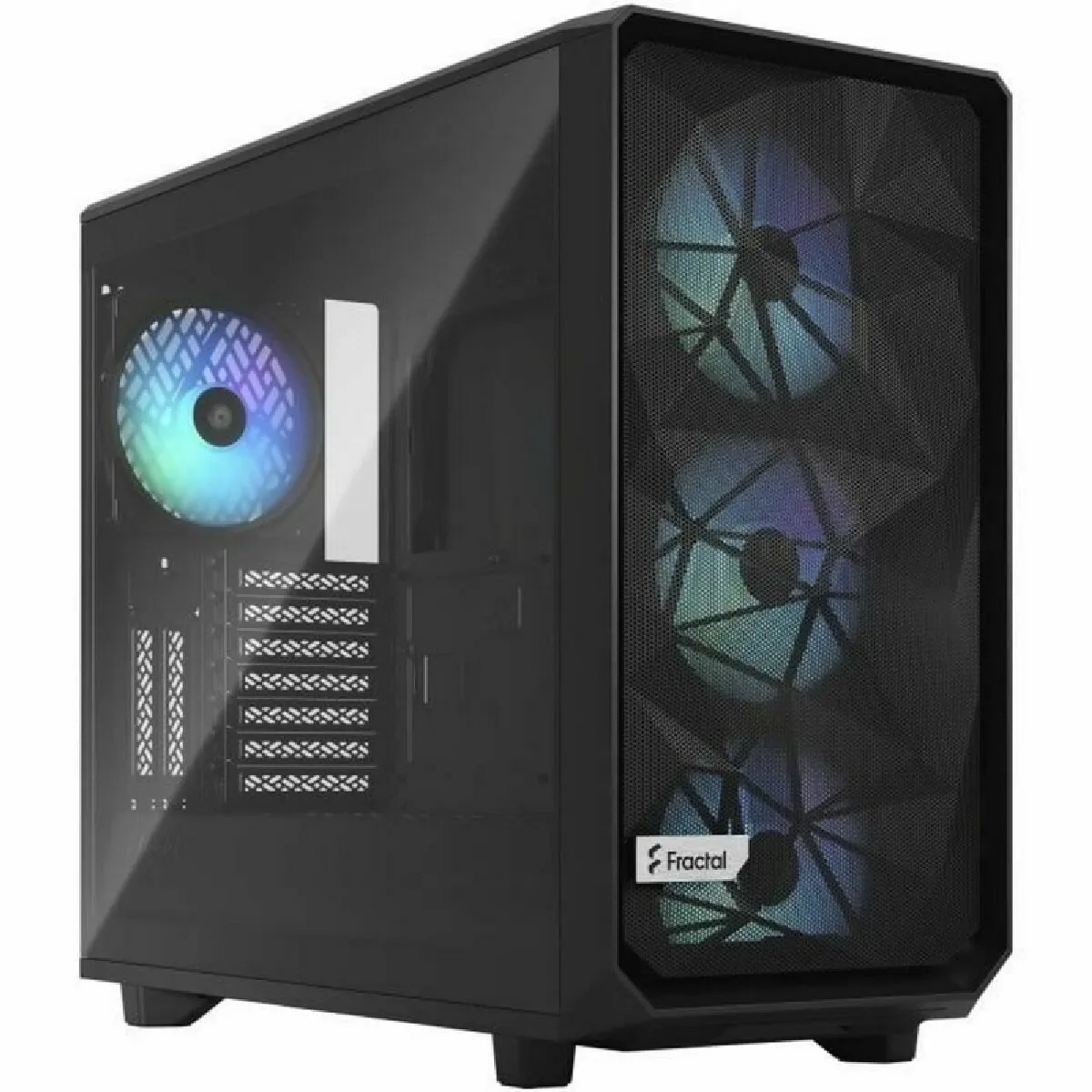 Fractal Design Noir Meshify 2 Lite Rgb Tg (Noir)