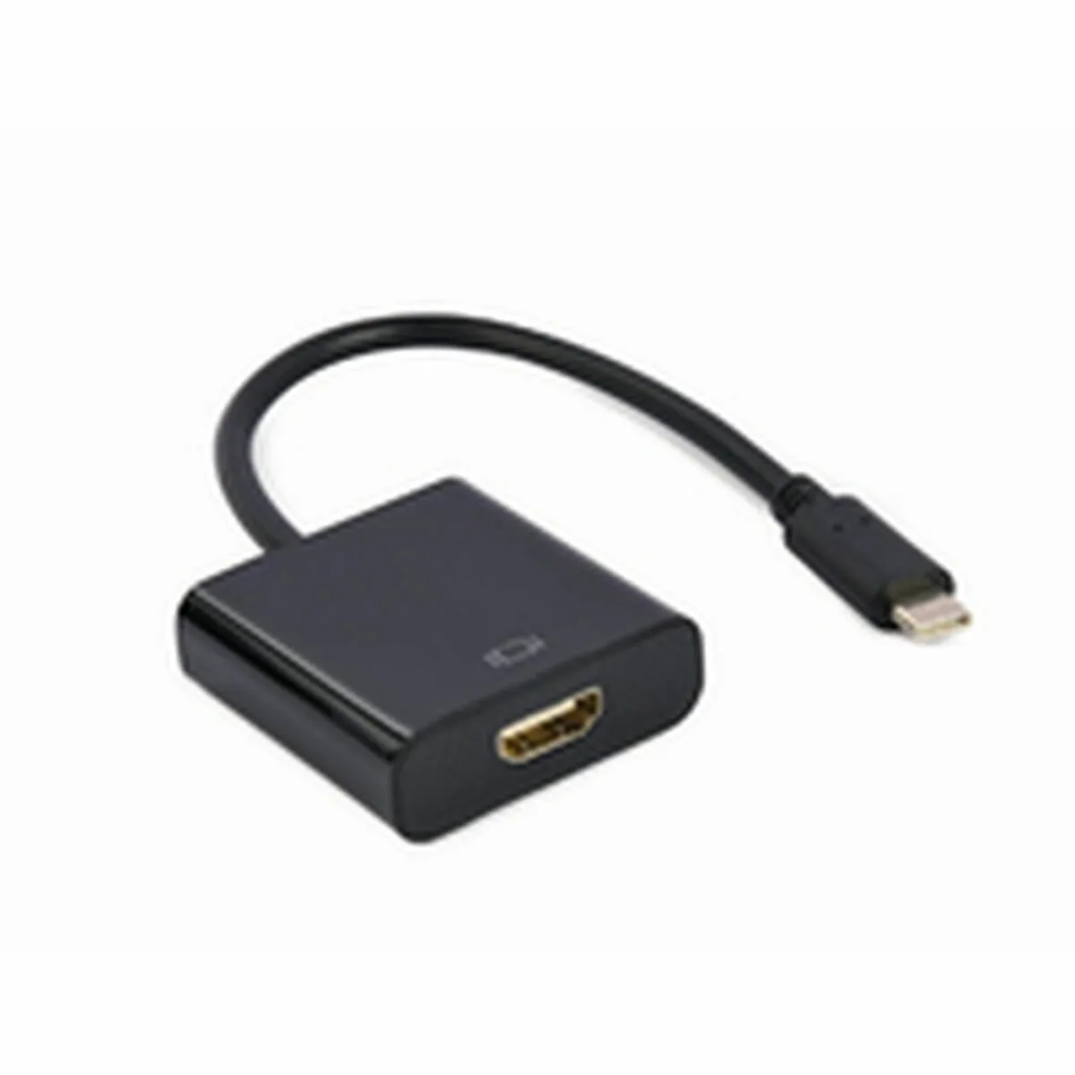 Gembird Noir Cablexpert - Adaptateur Vidéo - Hdmi Femelle Pour 24 Pin Usb-C Mâle - 15 Cm - Support Pour 4K60hz - Image 4