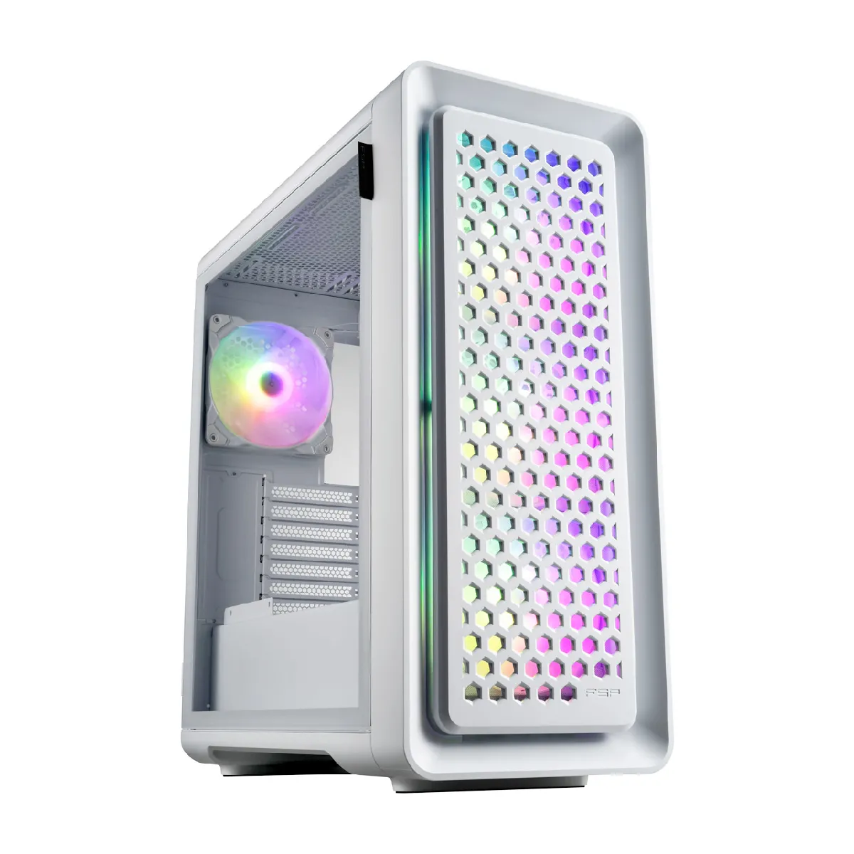 Non Communiqué Blanc Boîtier Fsp Cut593p Premium E-Atx - Image 3