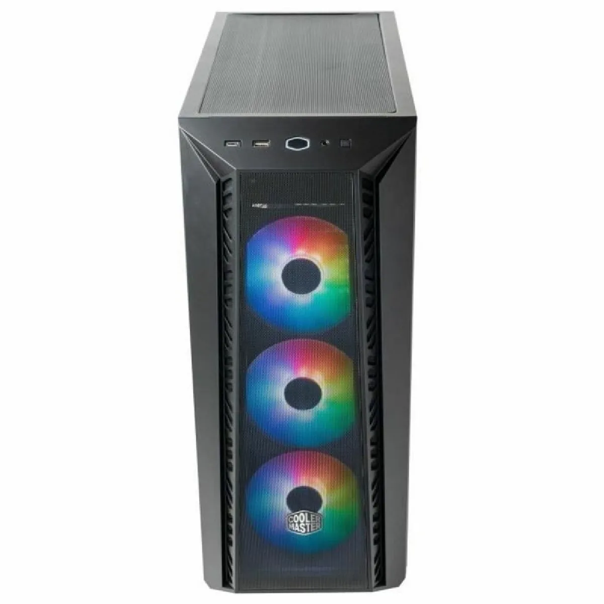 Non Communiqué Noir Cooler Master Masterbox 520 Mesh - Mid Tower - Atx Étendu - Panneau Latéral Fenêtré (Verre Trempé) - Pas D'alimentation (Atx) - Usb/Audio - Image 3
