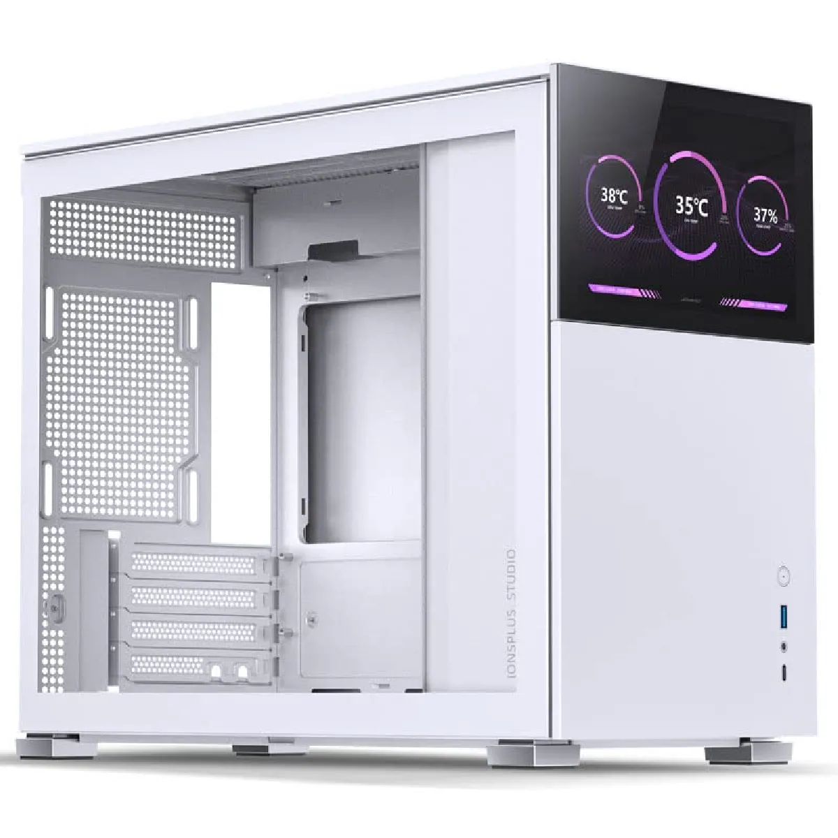 Jonsbo D31 STD Midi Tower Blanc - Image 3