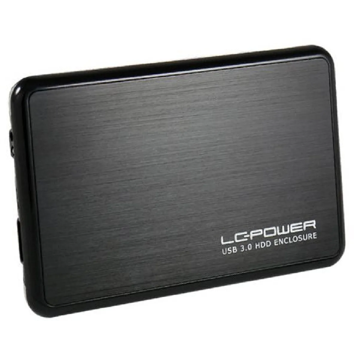 Lc-Power Noir Boitier Externe Usb3.0 Pour Disque Dur 2.5'' Alu