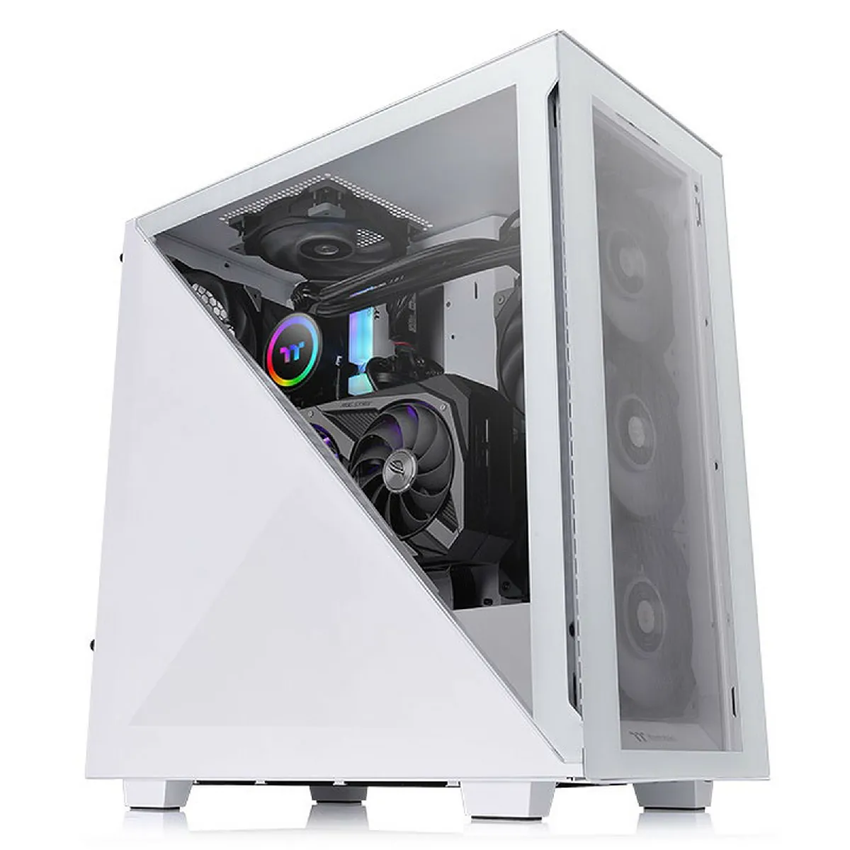 THERMALTAKE  Divider 300 TG Snow Blanc