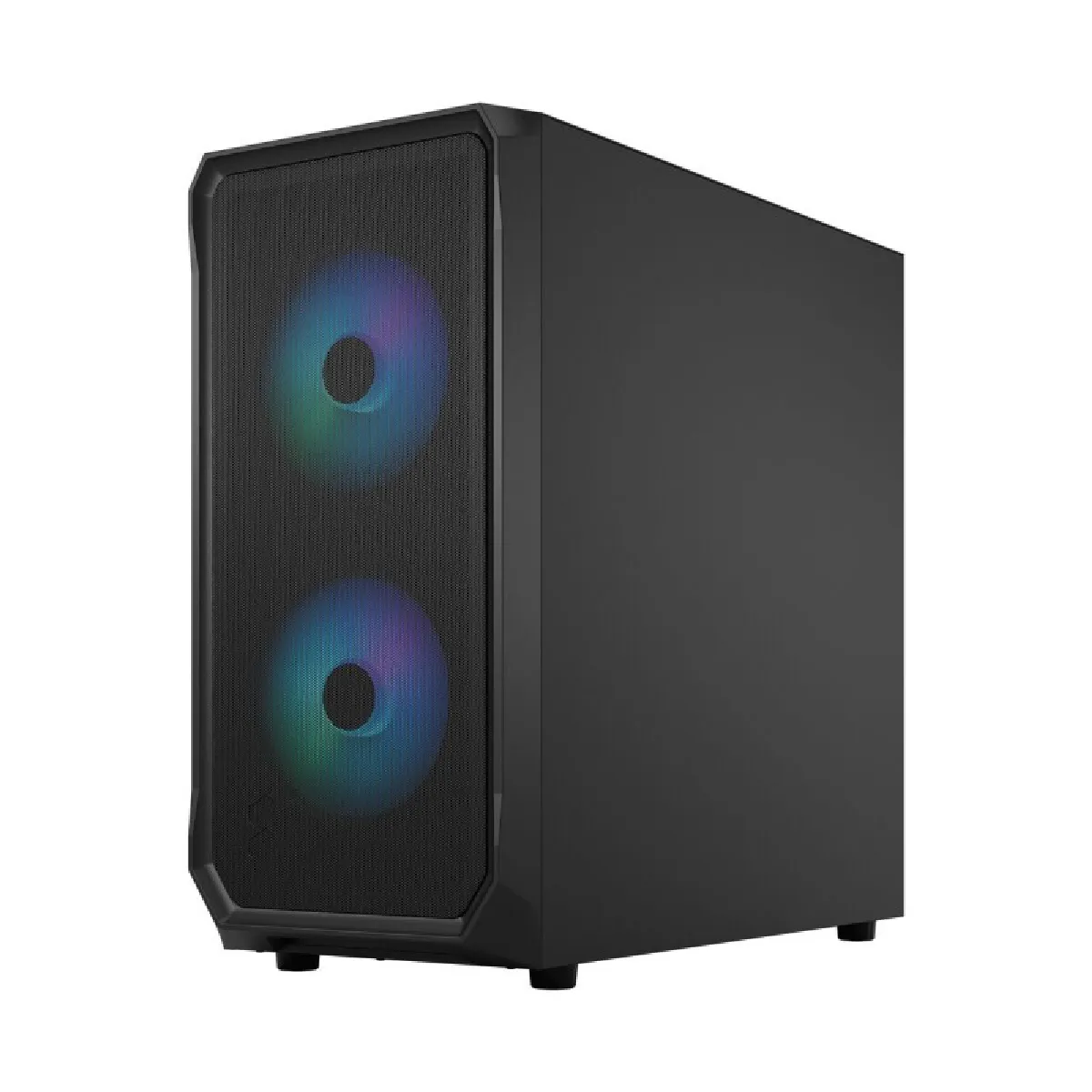 Non Communiqué Noir/Claire Fractal Design Focus 2 Rgb - Tour - Atx - Panneau Latéral Fenêtré (Verre Trempé) - Pas D'alimentation (Atx) - Tg Teinte - Usb/Audio - Image 4