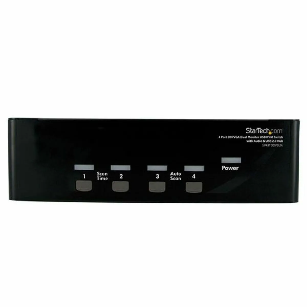 Startech.com Startech Commutateur Kvm Dvi/Vga Usb - Pour 4 Ordinateurs Avec Audio Et 2 Écrans Dvi/Vga