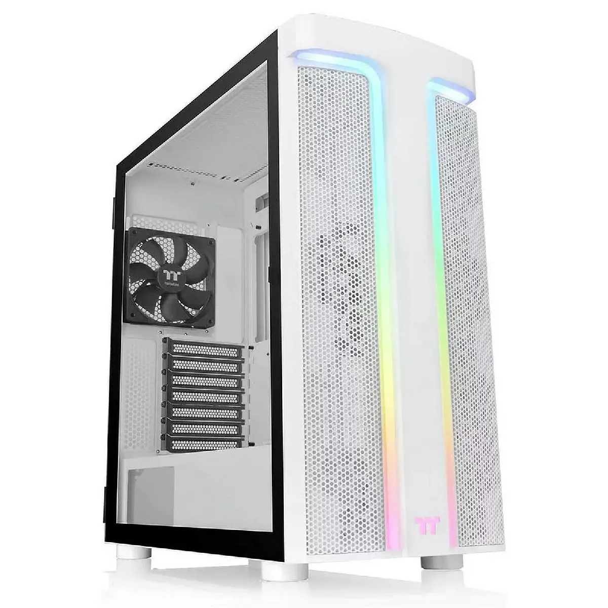 Thermaltake Blanc H590 Argb - Atx - Argb - Avec Fenêtre