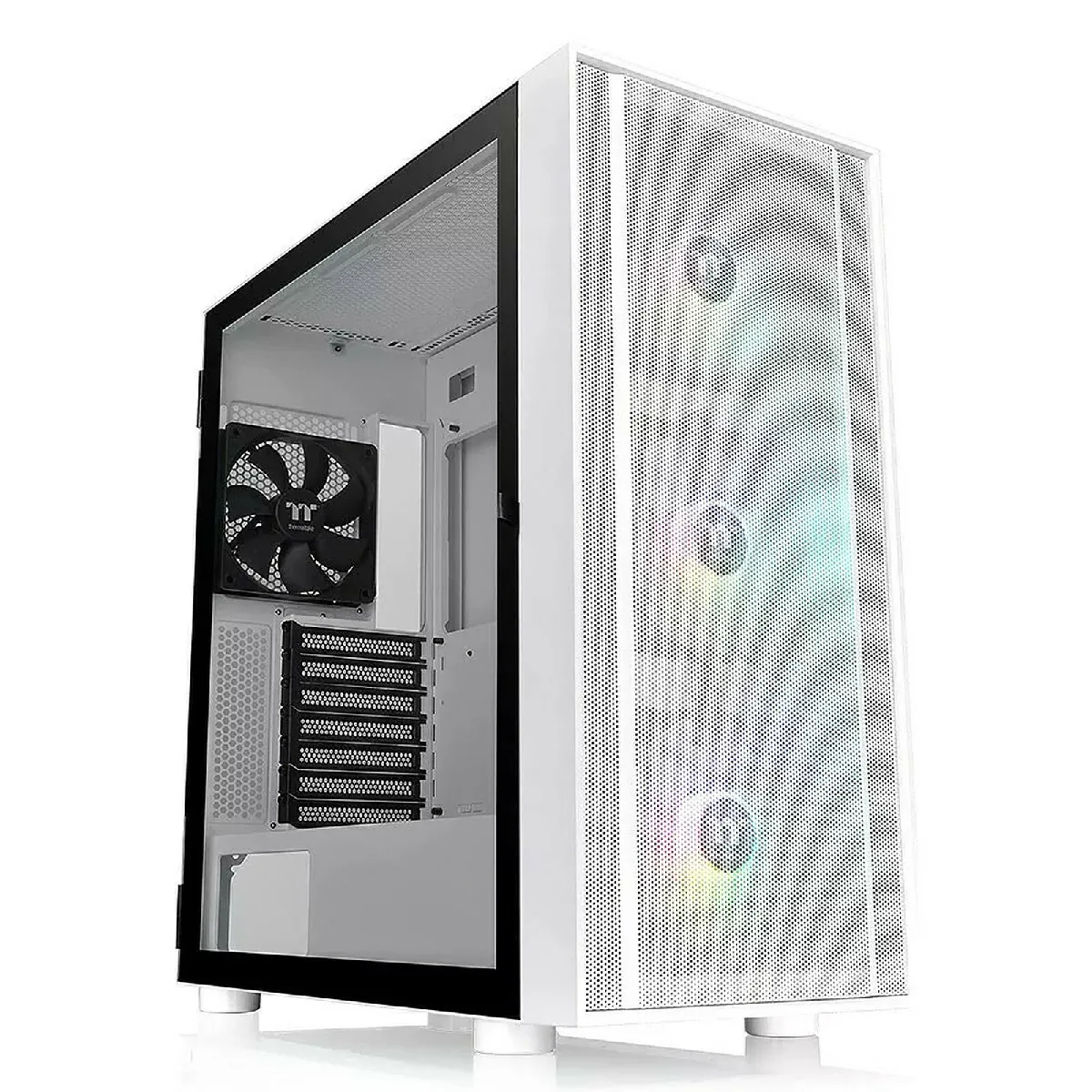 THERMALTAKE  h570 tg argb snow cristal templado usb 3.0