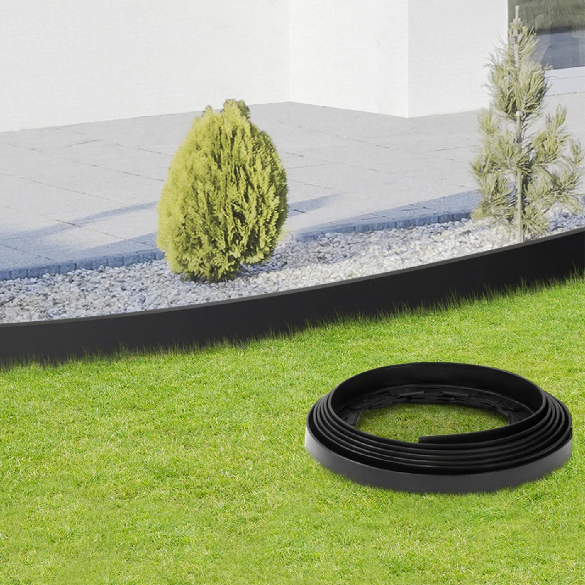 MARKET - Bordurette Jardin Noire 8 m