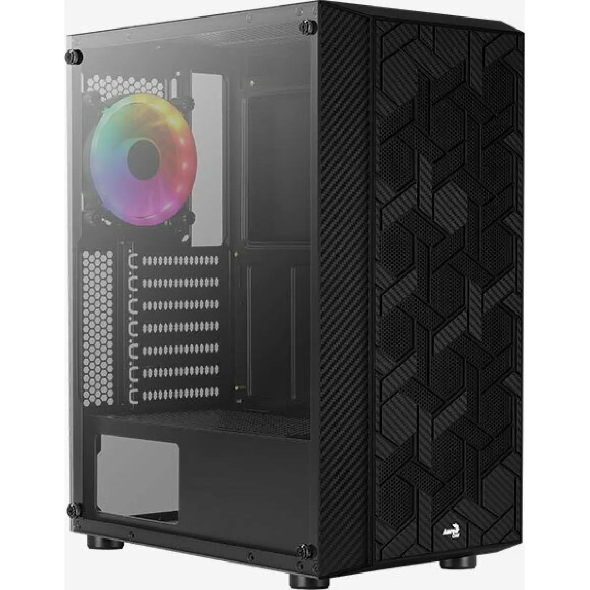 Non Communiqué Noir Aerocool Hive V3 Boitier Moyen Tour - Image 3
