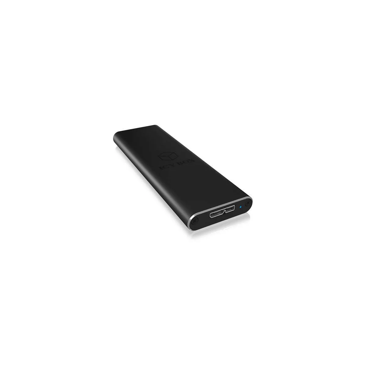 Icy Box Ib-183M2, Ext.-Gehäuse, 1X M.2 Sata Ssd Zu Usb 3.0 Host, Aluminium, Schwarz Boîtier Pour Ssd M.2 Usb 3.0 5 Gbit/S M.2 Sata 2230, 2242,... - Image 3