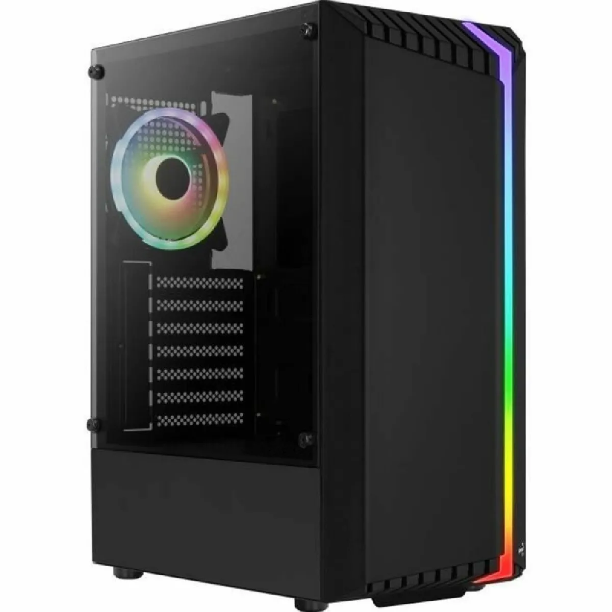 Aerocool Bionic V2 RGB Verre Trempé USB 3.0 Noir - Image 2