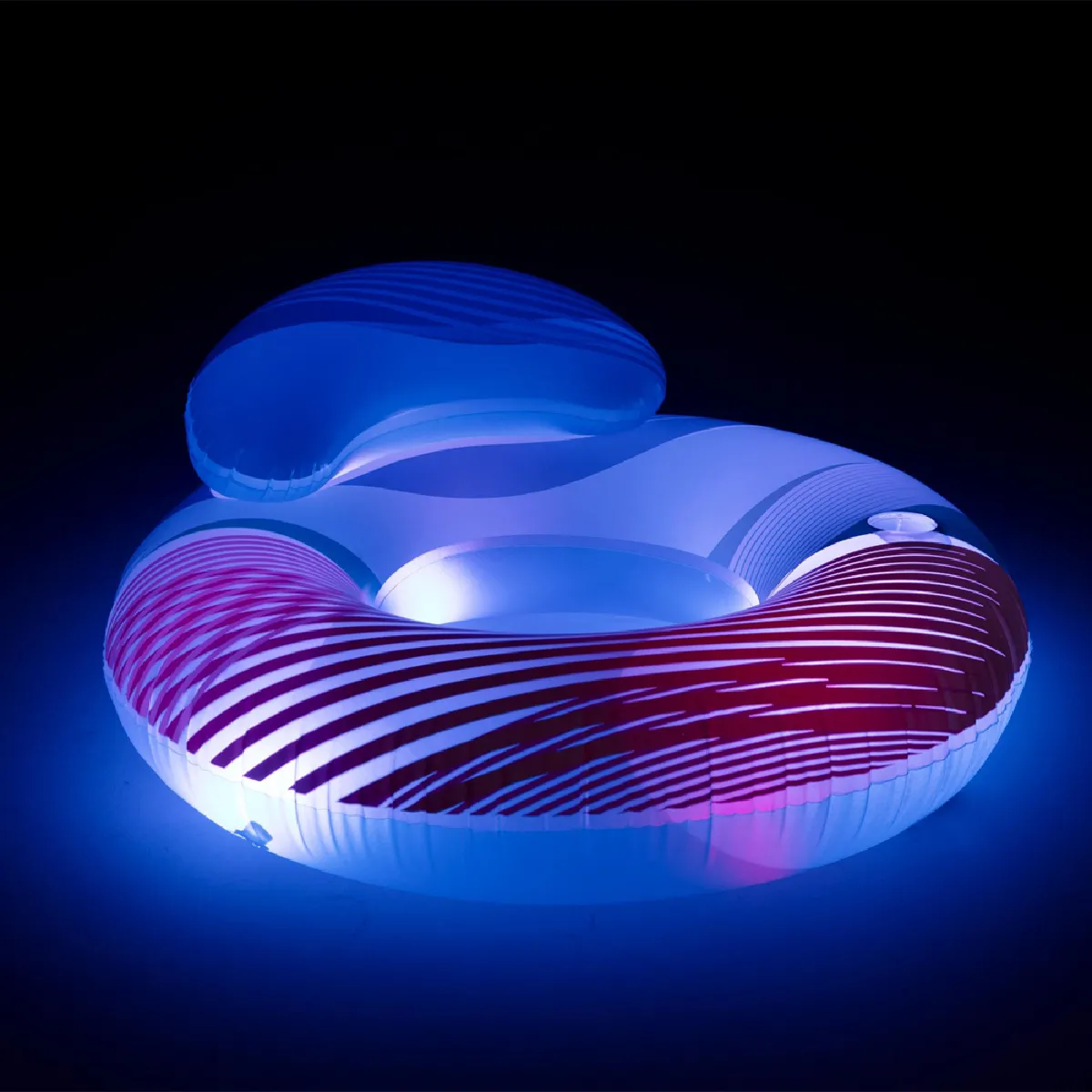 Bestway Bouée fauteuil gonflable lumineuse Swim Bright