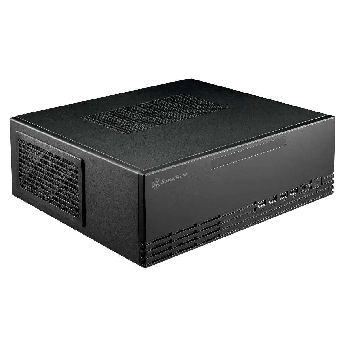 Non Communiqué Silverstone Sst-Ml11b Milo Slim Htpc Micro-Atx Boitier - Image 2