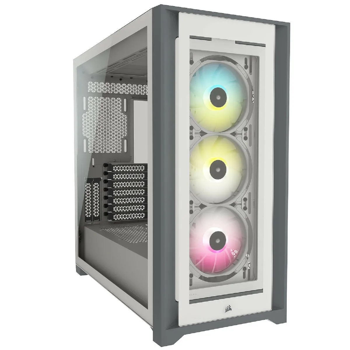 Corsair iCUE 5000X RGB - Blanc