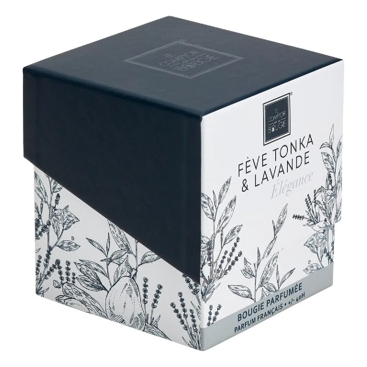 Temu Dark Grey Bougie Parfumée - Et 190G - Image 2