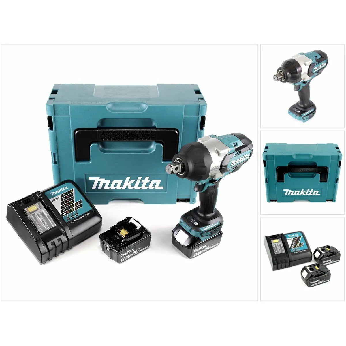 Makita DTW 1001 RTJ Boulonneuse à chocs sans fil 18V - vue 2