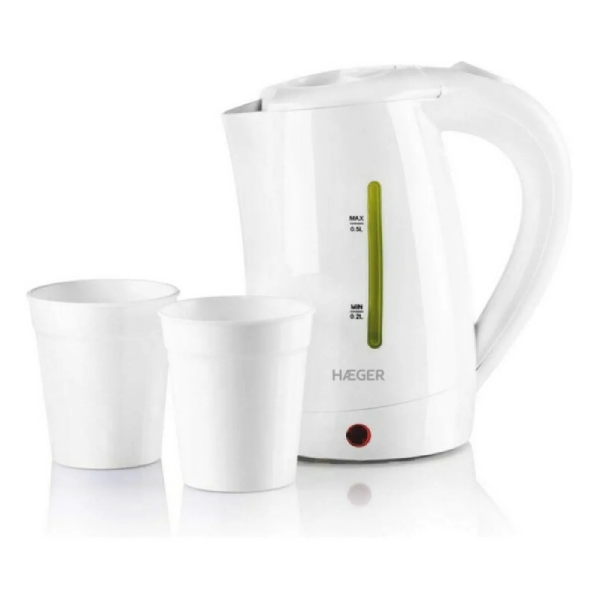 Non Communiqué Bouilloire Électrique Haeger Travel - Capacité 500 Ml, Puissance 1100W - Image 3
