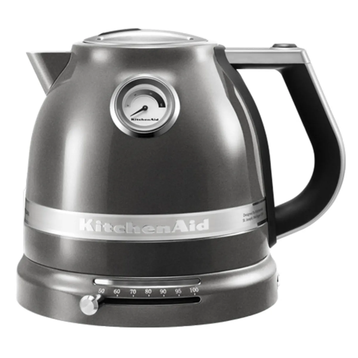 Kitchenaid Gris Bouilloire Sans Fil 1.5L 2400W Étain - 5Kek1522 Ems - Artisan