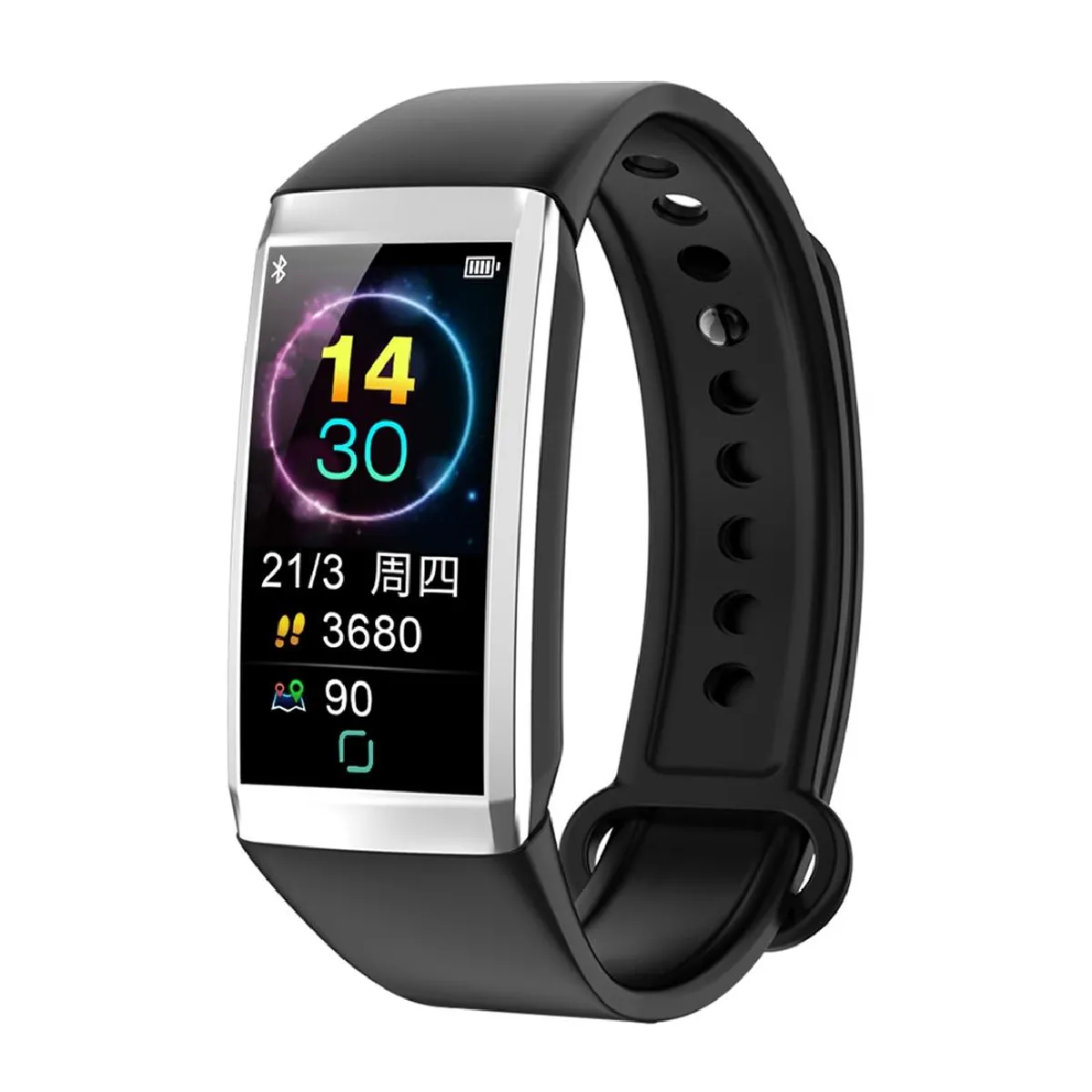 Bracelet Connecté IP67 Suivi Santé Sommeil - vue 4