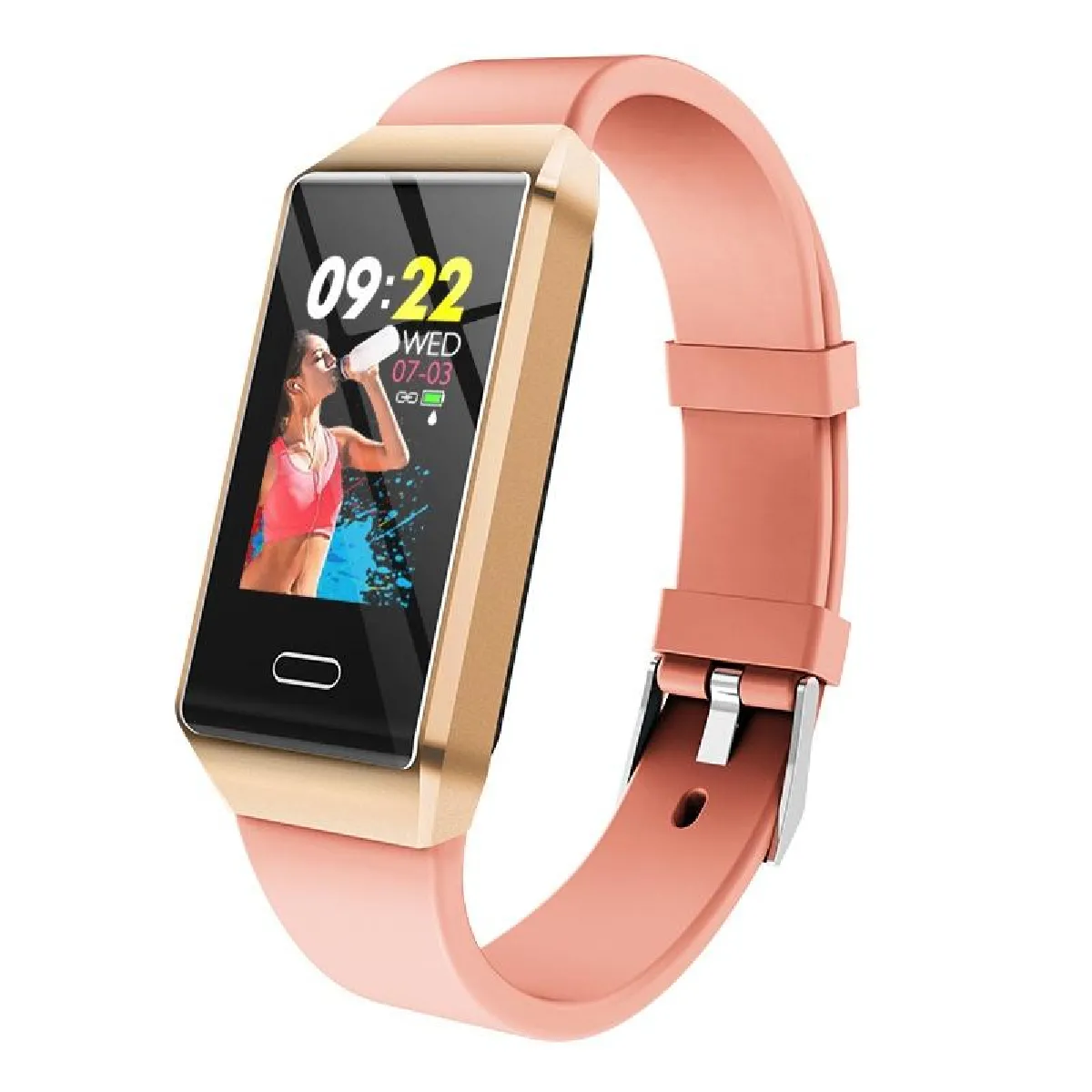 Bracelet Connecté IP67 Suivi Santé Sommeil - vue 3