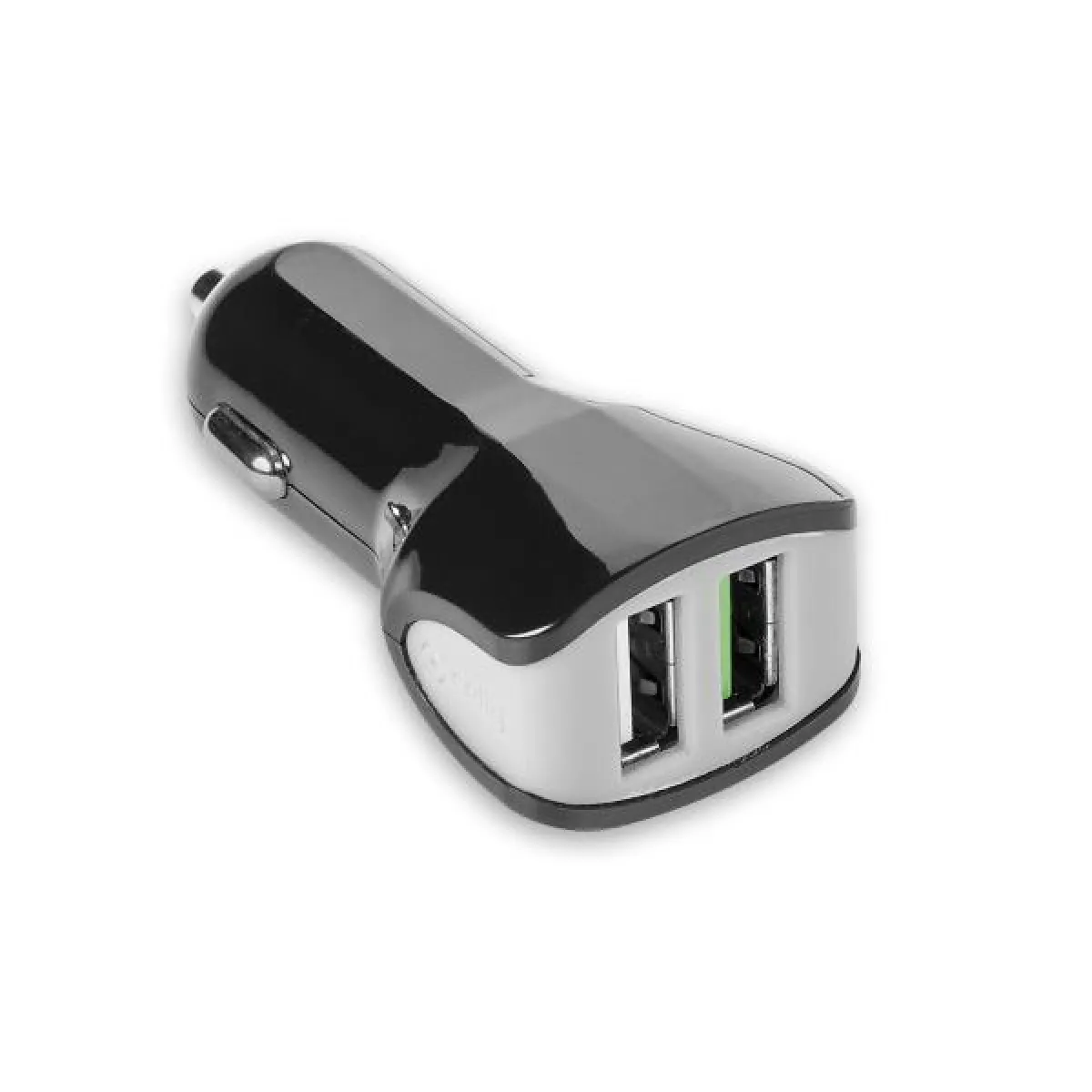 Celly Noir Chargeur Voiture Double Usb Turbo - 3,4 A
