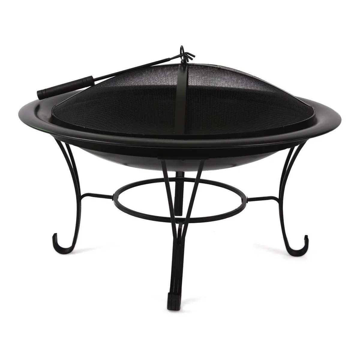 Habitat Et Jardin Chauffage d'extérieur [ ]Brasero 2[ ] - Ø 76 cm - Noir