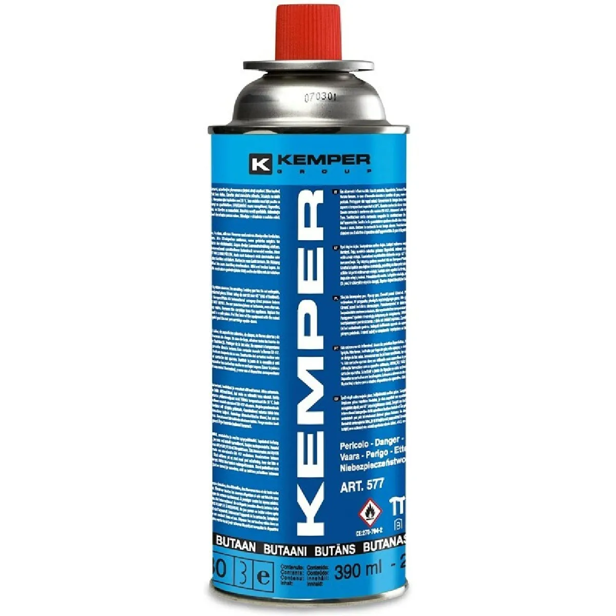 Kemper Cartouche Gaz Butane 220 G
